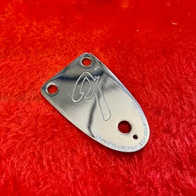 Fender Jazz Bass neck plate 1977 Chrome telecaster Tele j original vintage USA image 1