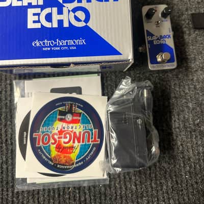 Electro-Harmonix Slap-Back Echo Reissue 2023 - Present - Silver / Blue image 1