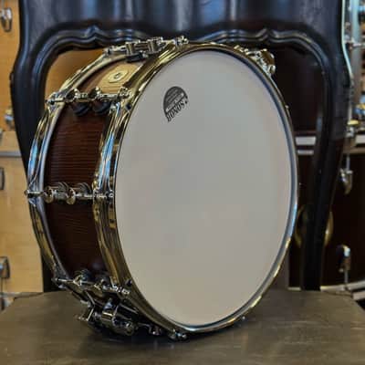 NEW Sonor 5.5x14 SQ2 Vintage Maple Snare Drum in Nussbaum Semigloss image 4