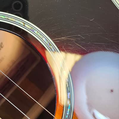 Takamine GY51E-BSB New Yorker, Full Scale Parlor Size Acoustic/Electric Guitar, Brown Sunburst image 12