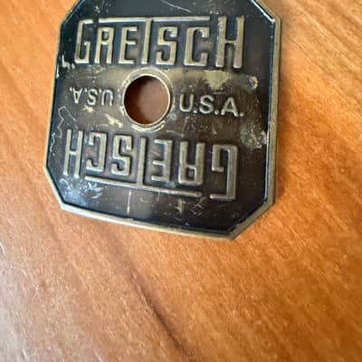 Gretsch Square Badge - Brass image 5