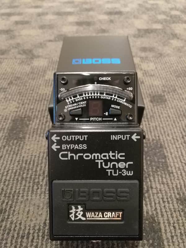 ギター BOSS TU-3W WAZA BOSS TU-3W Waza Craft Compact Chromatic Tuner | Enhanced with Waza