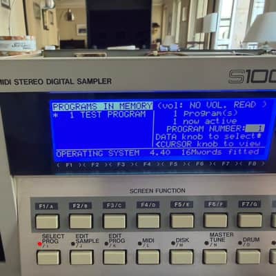 Akai S1000 HD MIDI Stereo Digital Sampler - SCSI Card, Digital IO AES Optical In-out, Upgraded to v4.4, New OLED Display, 32MB Real World Interfaces Card, ZuluSCSI + Original Parts image 2