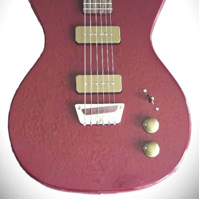 Danelectro Dano Mano Just Released Includes Intonatable Bridge! 2026 - Maroon image 3