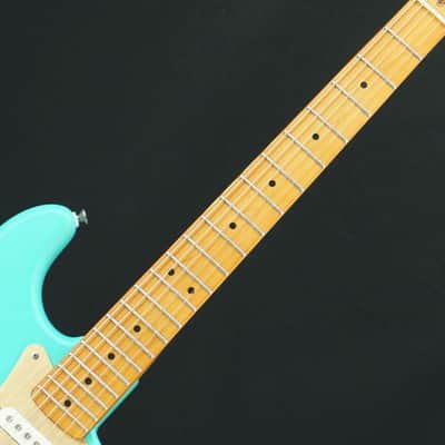 Squier by Fender Used Squier by Fender 40th Anniversary Stratocaster Vintage Edition (Gold Anodized Pickguard, Satin Sea Foam Green) [SN.ISSD22002791] image 5