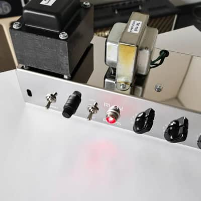 RUBY AMPS WHITE 5E3 CHASSIS GUITAR AMPLIFIER image 2