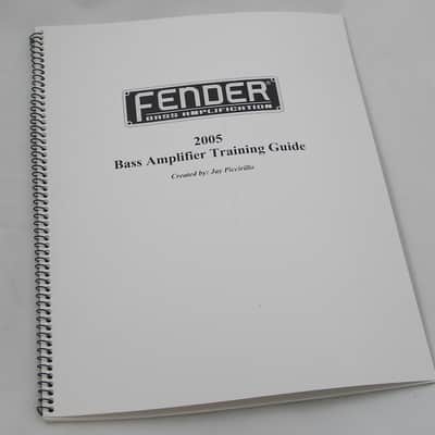 Fender Bass Amplifier Training Guide 2005 image 1