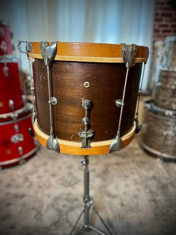 Gretsch Junior parade snare drum 50s - Natural walnut image 1