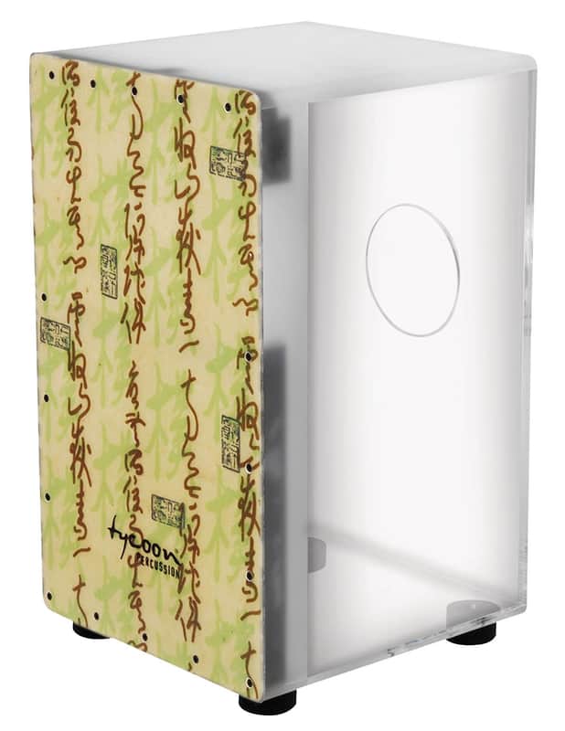 Tycoon TKX-29-FGO 29 Series Acrylic Cajon w/ Premium Fiberglass Front Plate image 1