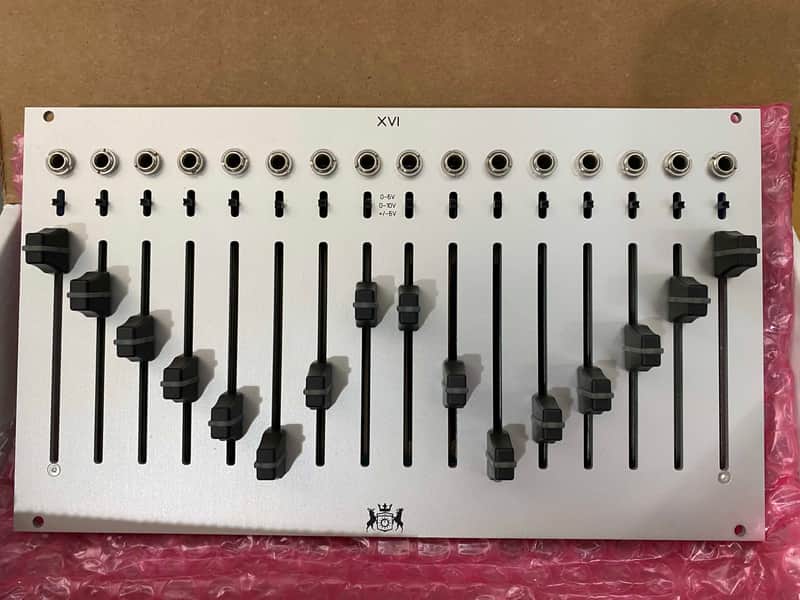 Michigan Synth Works XVI Euro 16 Channel CV/Midi Fader bank
