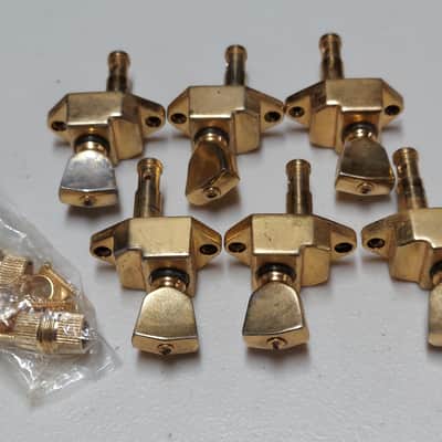 1960s Gibson Firebird Gold Banjo Tuners - Work Great! image 1