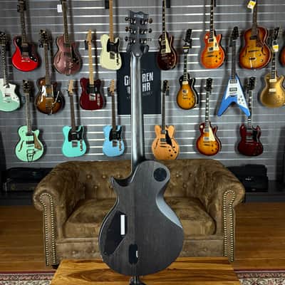 ESP LTD EC-401 QM See Thru Black Satin - 3,292 kg - SN# W22121275 - NEW image 7