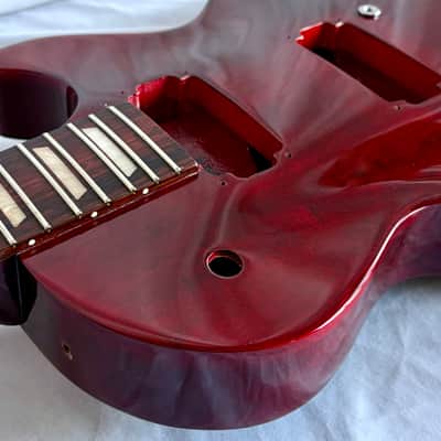 Gibson USA Les Paul Studio Model BODY + NECK, USA, Wine Red image 8
