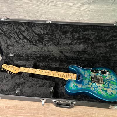 Fender TL-69 BFL Blue Flower Telecaster Electric Guitar Crafted In Japan Paisley Blue Floral Guitar w/ Case#2463 image 25
