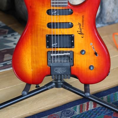 Steinberger Spirit Spirit Headless Guitar, 1990's, Cherry Burst image 3