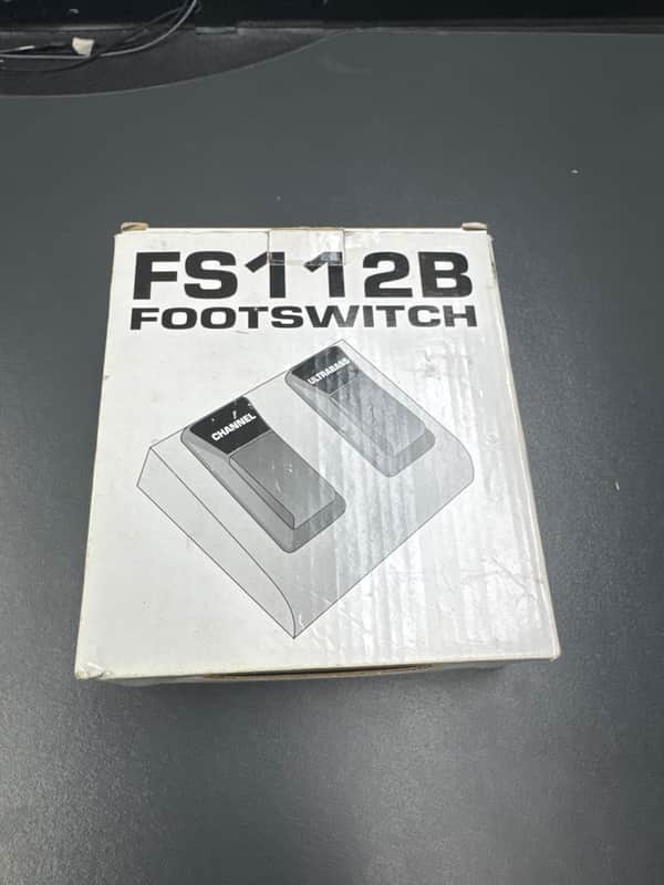 Behringer FS112B 2-Button Bass Amp Footswitch 2010s - Gold/Black image 1