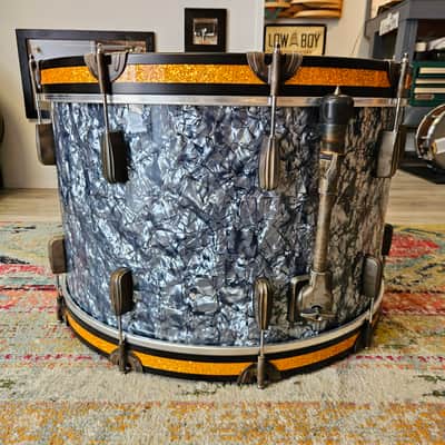 Bucks County Drum Co. 24-16-13" Relic Series Mahogany Drum Kit image 3