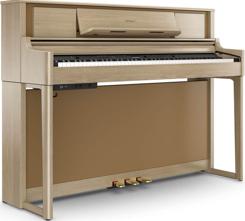 Roland LX-705 88-Key Digital Upright Piano 2018 - Present - Light Oak image 1