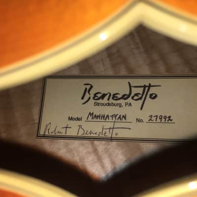 Benedetto Manhattan 1992 Sunburst image 3