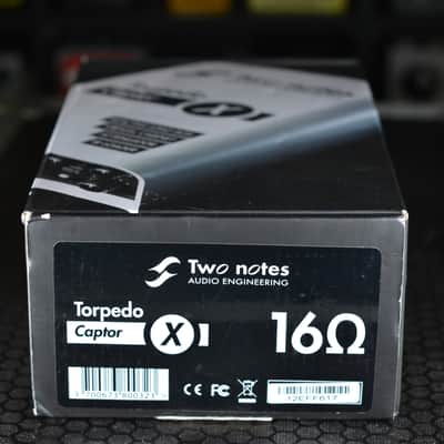 Two Notes Torpedo Captor X 16ohm Stereo Reactive Load Box / Attenuator 2020 - White image 2