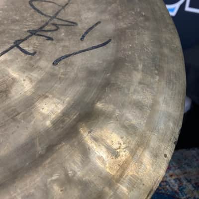 Wuhan Carmine Appice's SIGNED 17.5" (18") Prototype China A (#2) image 10