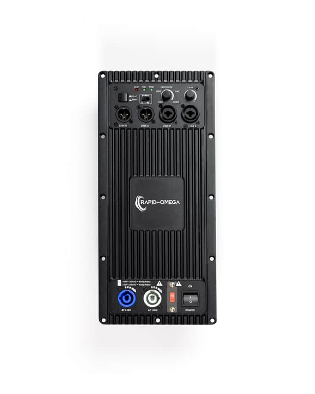 High Power 1-Channel DJ Audio Amplifier Module, 1500W/8Ω, 2300W/4Ω, Professional Speaker Power Module with XLR Input and Full Protection Features image 1
