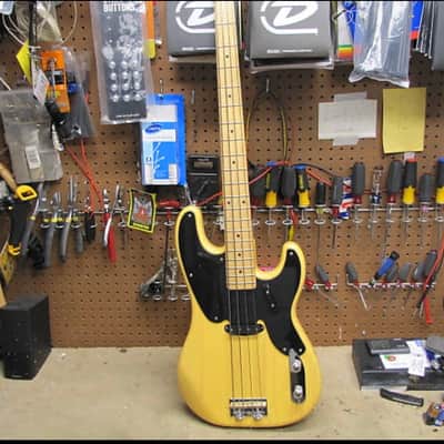 Fender  50s style parts bass  Natural image 1