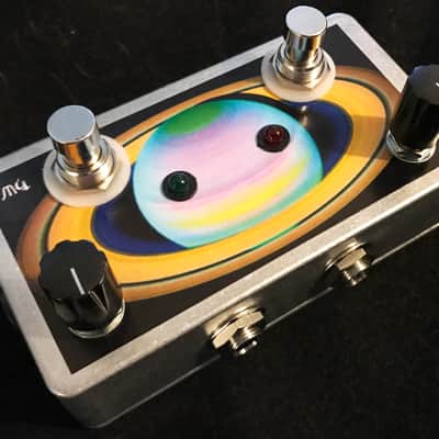 Saturnworks 2 Channel 2:1 Active Mixer Pedal for Guitar + Bass + Keyboard + More with on/off Switches + Neutrik Jacks - Handcrafted in California image 1