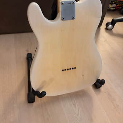 Vtt Relics Partscaster- MJT refin, Fender Jimmy Page pickups - White Blonde Nitro image 3