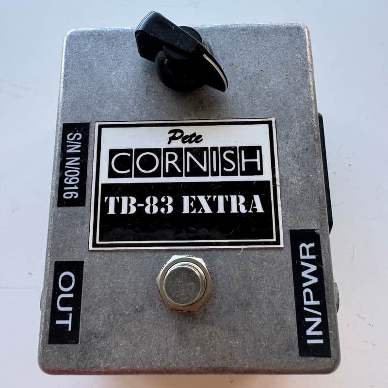 2011 Pete Cornish TB-83 EXTRA Treble Booster – N/0916 – Factory Sealed – Ultra Rare image 1