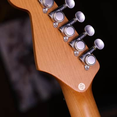 Dhatarattha HSS Strat-Style – Cream Nitro Relic image 8