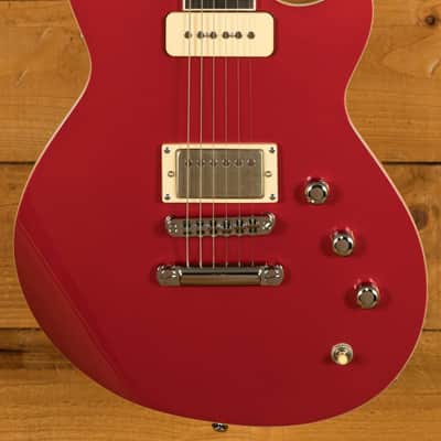 Reverend Sensei H90 - Ebony - Metallic Cherry image 3