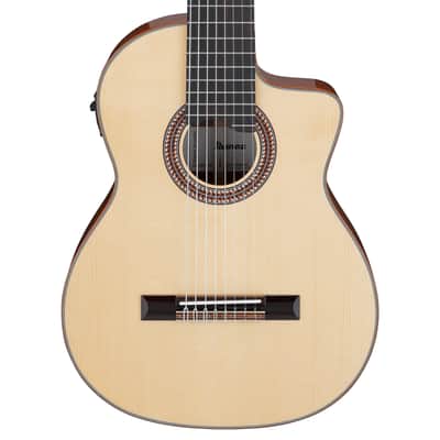 Ibanez GA3008CENT 8-String Classical Cutaway Acoustic-Electric Guitar Natural High Gloss Pre-Order image 1