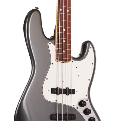 Fender Custom Shop 1966 Jazz Bass Relic Charcoal Frost Metallic Masterbuilt Dale Wilson 2011 image 5