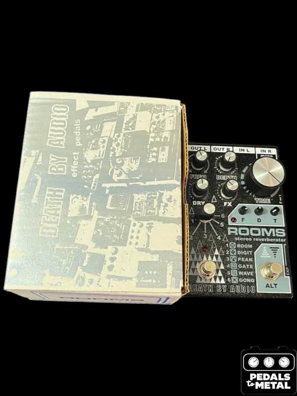 Death By Audio Rooms Stereo Reverb 2020 - Black Sparkle - X18927 image 1