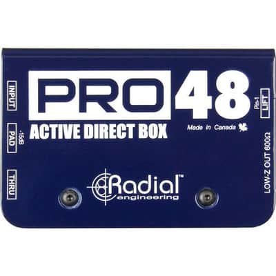 Radial Pro48 1-Channel Active 48v Direct Box image 4