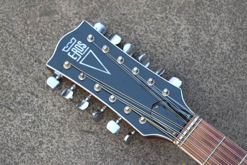 Excellent Italian 12 String Eros Dakota 606 Garanzia c.1969