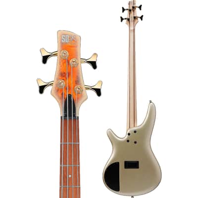 Ibanez SR400EPBDX SR Standard 4-String Bass Guitar Mars Gold Metallic Burst image 4