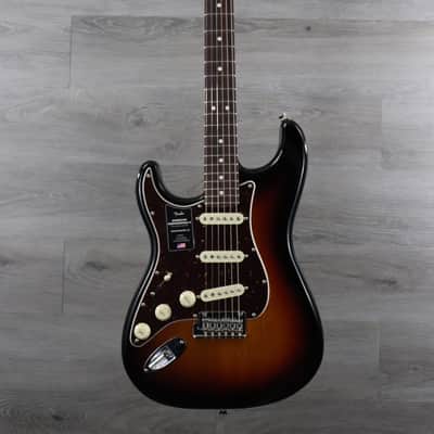 Fender American Professional II Stratocaster Left-Handed with Rosewood Fretboard 3 Color Sunburst image 2