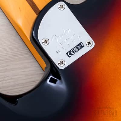 2024 Fender American Ultra Stratocaster Ultraburst, Near-Mint w/ Case, Hangtags image 16