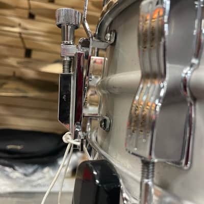 LUDWIG LM404 14X5 1970s ACROLITE SNARE DRUM - USED image 5