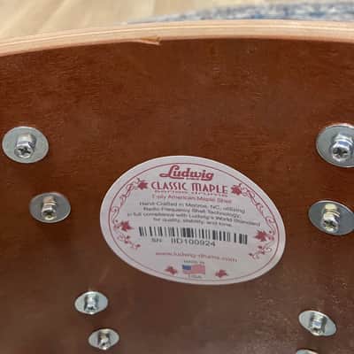 Ludwig 8x14 Classic Maple Exotic Snare Drum image 6