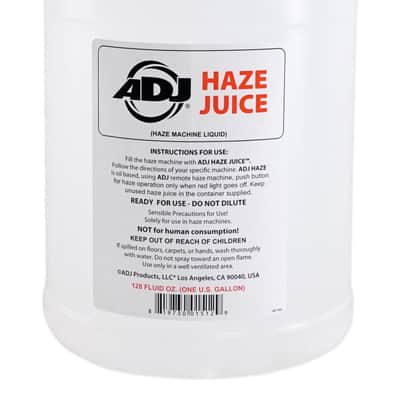 American DJ ADJ Haze Fluid Juice Liquid Gallon + Portable Bluetooth Speaker image 2
