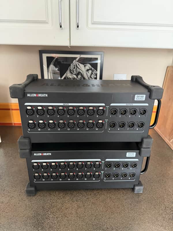 Allen & Heath DX168 16-Channel Digital Stagebox 2019 - Present - Black image 1