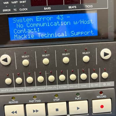 Package Deal: Mackie HDR24/96 24-Track 24-Bit Digital Audio HD Recorder / Alesis Master Link ML-9600 /with Mackie Remote image 18