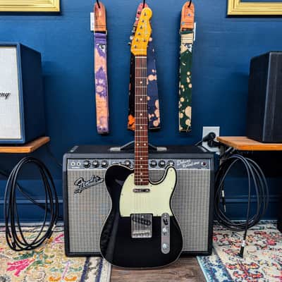 Fender Japan Traditional '60s Telecaster Custom - Double Bound Black image 1