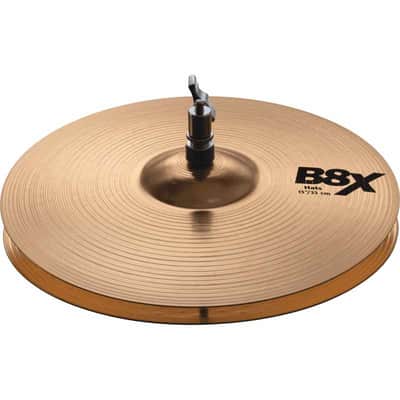 Sabian 41302X B8X 13" HI-HATS image 1