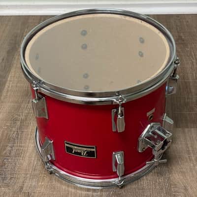 Pearl Export EX 12"x10" Rack Tom Drum Late 1980's - Coral Red image 9