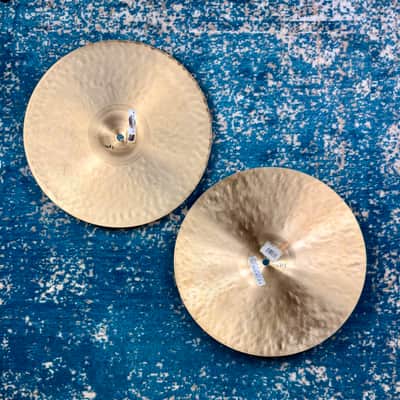 2007 EARLY HAMMERING 14" Zildjian K LIGHT Hihats 948g 1134g image 13