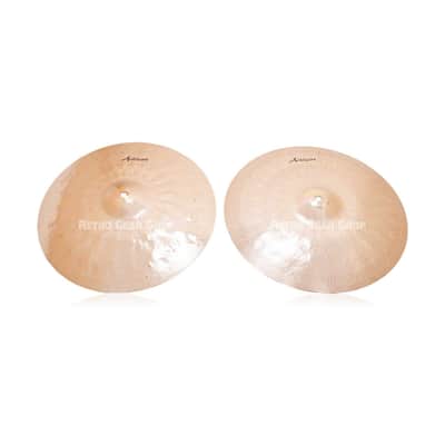 Sabian 15" Artisan Hi-Hats Cymbals Pair Brilliant Top + Bottom Set image 1